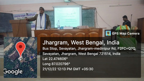 Seminar on Ramanujan on 21/12/22